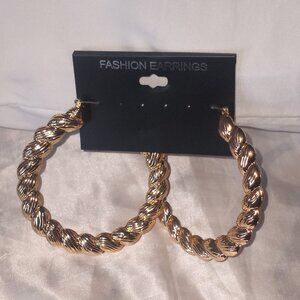 Large Size Hoop Earrings